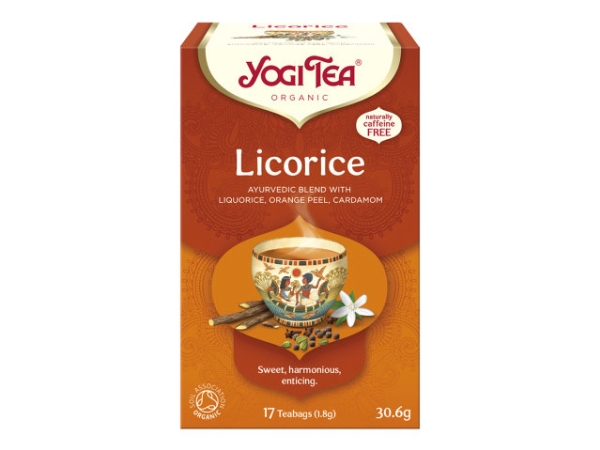 Te Yogi Licorice 17Breve/Packung - (17 X 6 Packung)