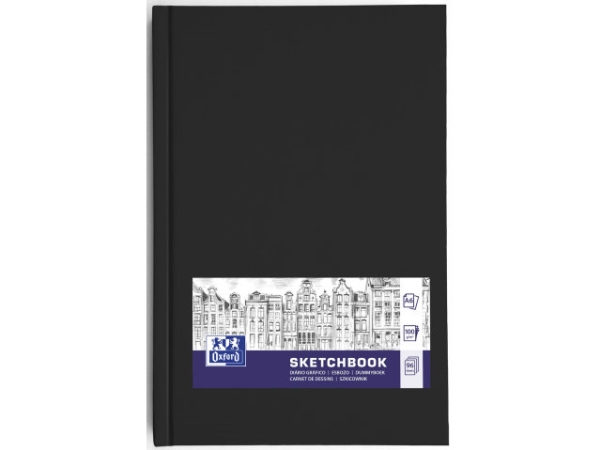 SKETCHBK OXFART SYTT A6 96S 100G SVART | Skrivredskap - Skrivtillbehör - Övriga | GameStuff