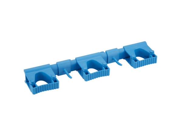 Vikan Hygienische Flexible Wandaufhängung System 420Mm Blau