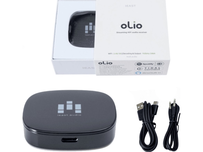 Ieast Ieast Oliostream - Hi-Fi-Multiroom-Netzwerk-Player - Schwarz