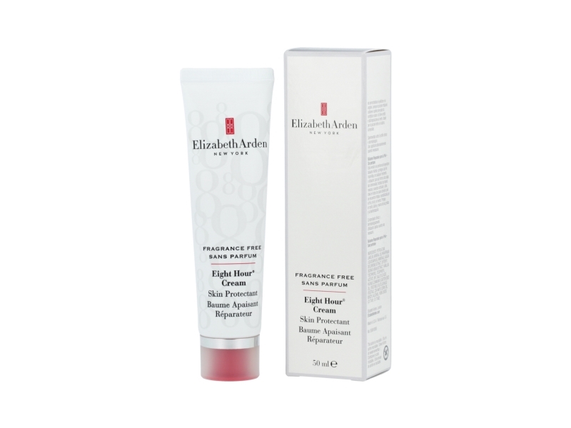 Elizabeth Arden Eight Hour Skin Protectant Cream, Fragrance Free, Kvinder, 50 ml, Creme, Normal hud, Dag & Nat, Beroligende, Fugtende, Beskyttelse