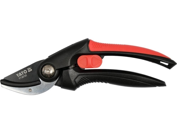 Yato Yt-88182, Amboss, Thermoplastischer Gummi (Tpr), Blau, Rot, Karbonstahl, Schwarz/Edelstahl, 208 Mm