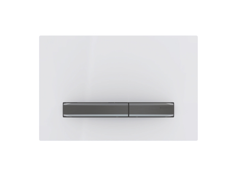 Geberit 115.671.11.2, Skylleplade, Sort, Hvid, Krom, Geberit, 246 mm, 13 mm, 164 mm
