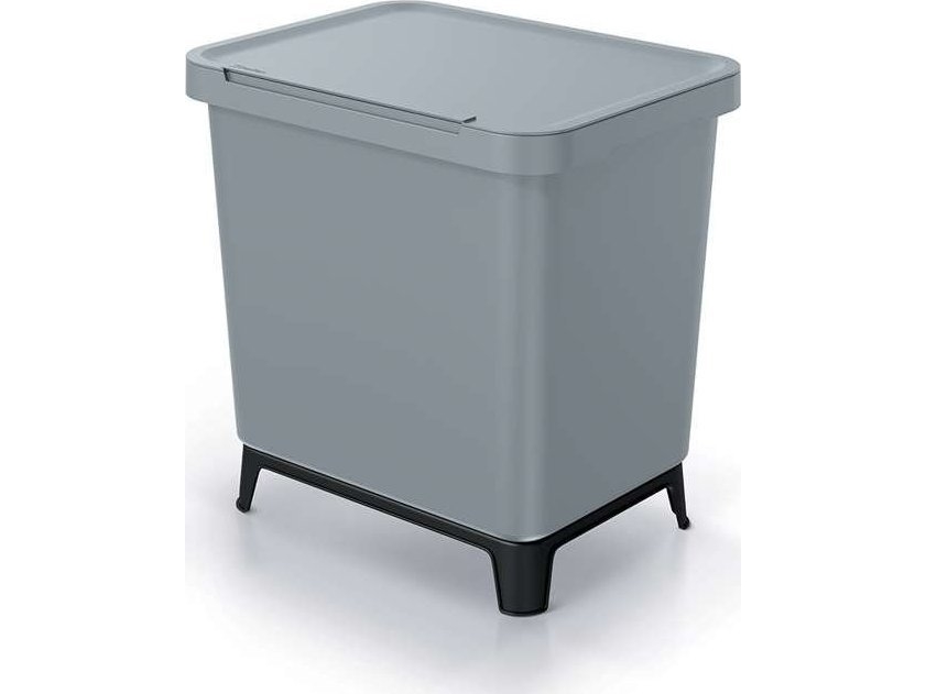 Prosperplast Affaldsspande 2-I-1 Smooth Gray