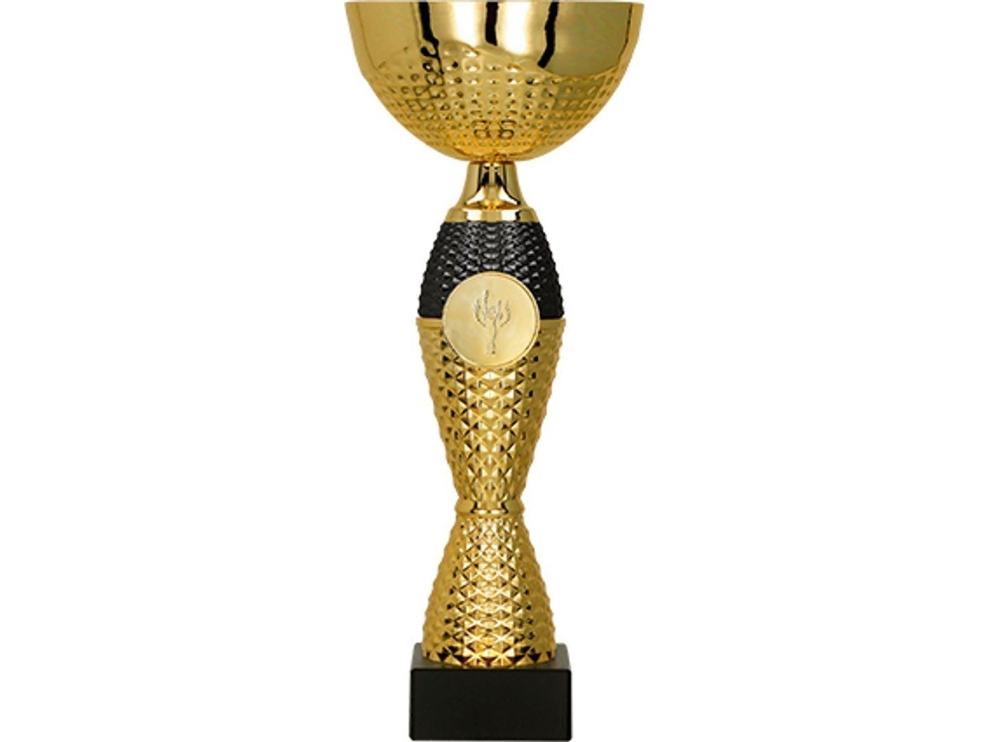 Victoria Sport Guld-svart metallkopp | Sport & Träning - Sportutrustning - Troféer | GameStuff