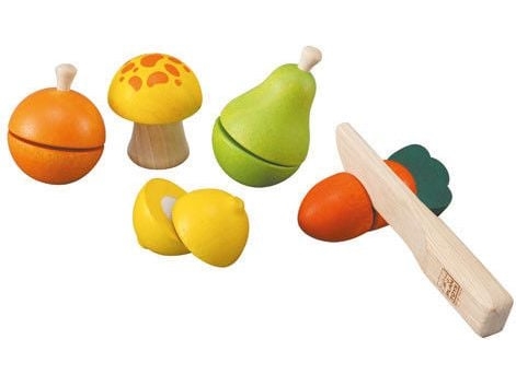 Plantoys - Playfood - Fruit And Vegetable Play Set (5337) /Pretend Toys /#5337