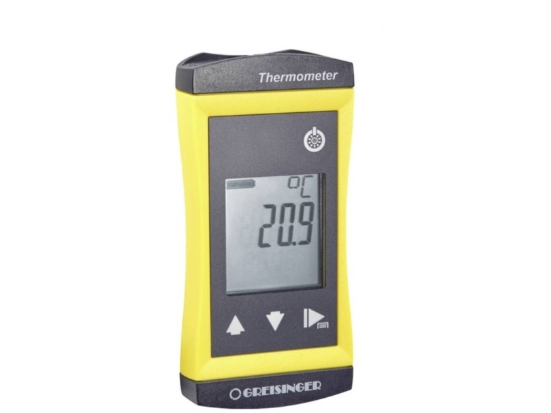 Greisinger G1200 Temperatur-måleudstyr -65 - 1200 °C Sensortype Termoelement med dyk- /indstiksføler