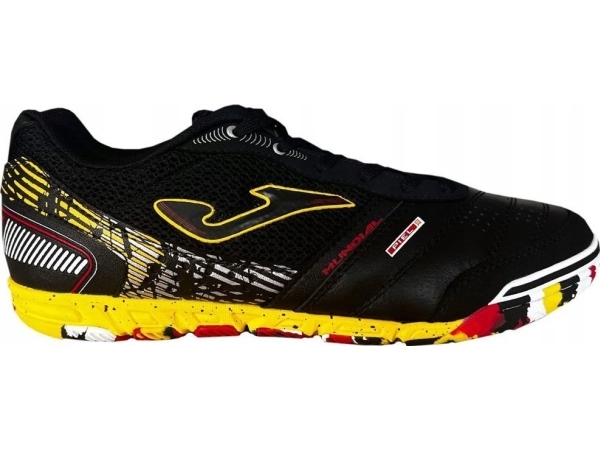 Joma jalkapallokengät Mundial 2331 Indoor musta ja keltainen MUNW2331IN 45