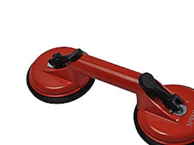 Sprehn Glasløfter Max. 100Kg - M/Glat Overflade, Alu 2 Sugekop 4'