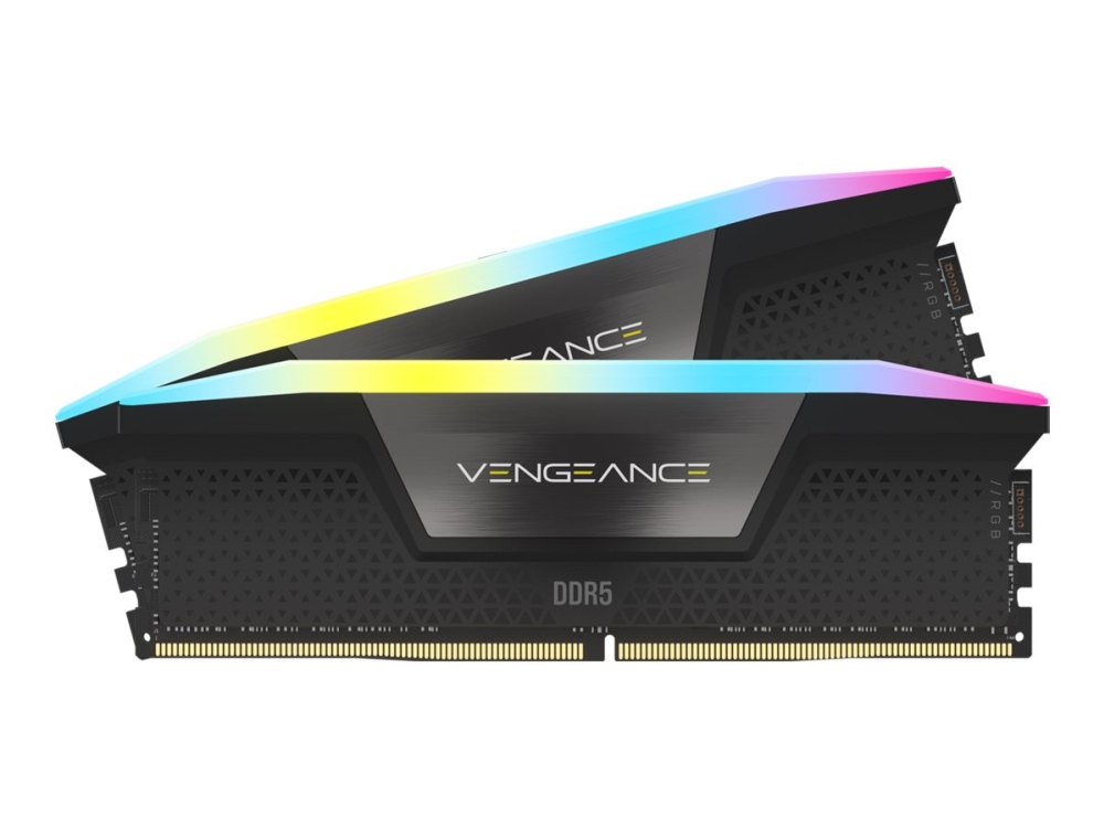 Vengeance RGB DDR5-7000 - 32GB - CL34 - Dual Channel (2 stk) - Intel XMP - Svart med RGB