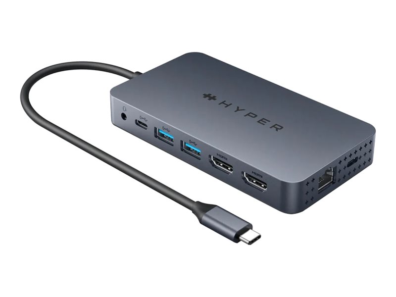 Hyperdrive - Dockingstation - Usb-C - 2 X Hdmi - Gige