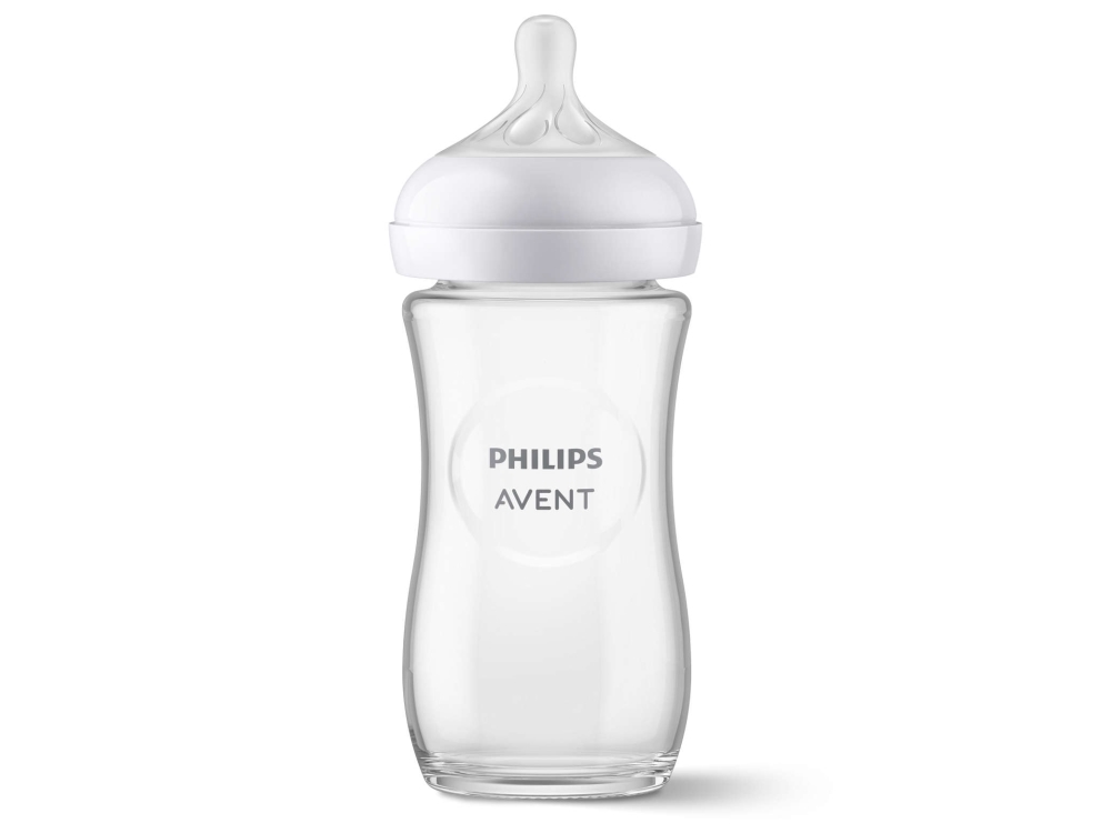Se Philips Avent Natural Response Scy933/01 Glassutteflaske, Transparent hos Computersalg.dk