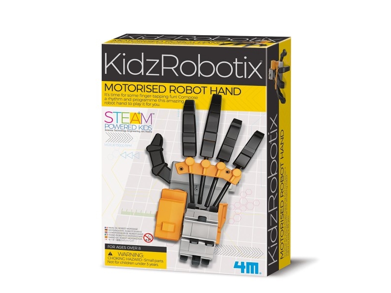 4M KidzRobotix - Tromme-fingre (Drum Fingers) - Fra 8 år.