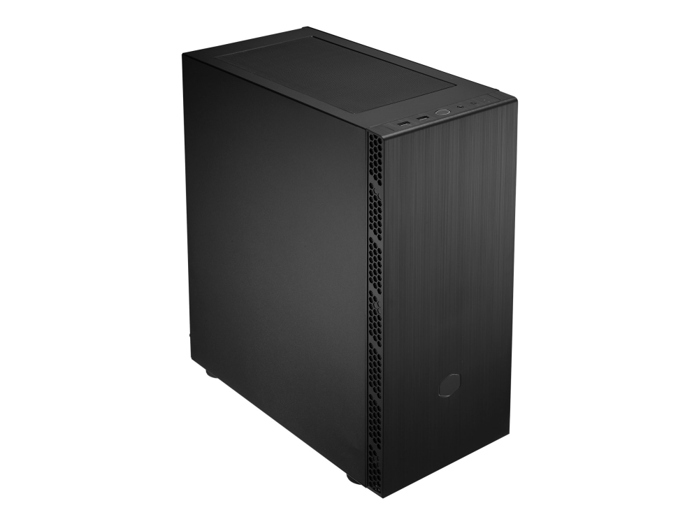 Cooler Master Masterbox Mb600l V2, Midi Tower, Pc, Schwarz, Atx, Micro Atx, Mini-Itx, Kunststoff, Stahl, Gehärtetes Glas, 16,1 Cm