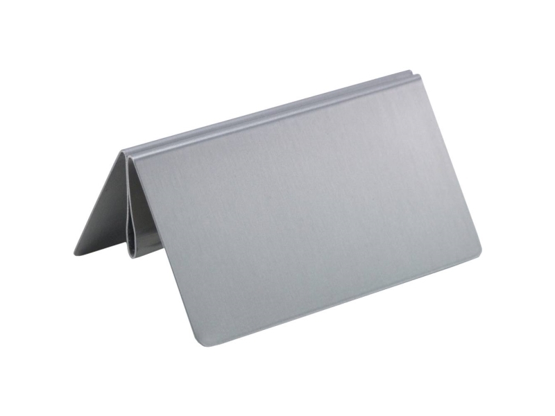 Deflecto 794261 Brochureholder Rustfrit stål 1 stk (B x H x T) 100 x 50 x 58 mm | Möbler - Tillbehör - Broschyrhållare | GameStuff