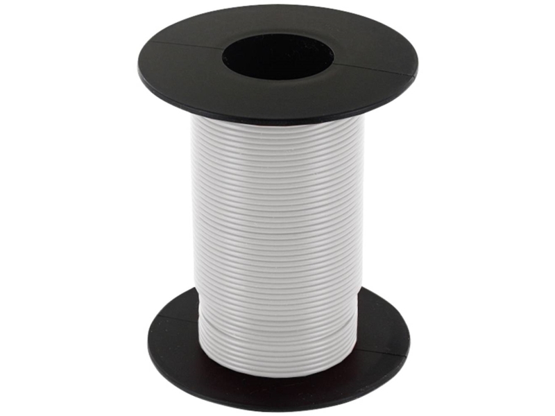 Econ Connect Kl025ws25 Tråd 1 X 0.25 Mm² Hvid 25 M