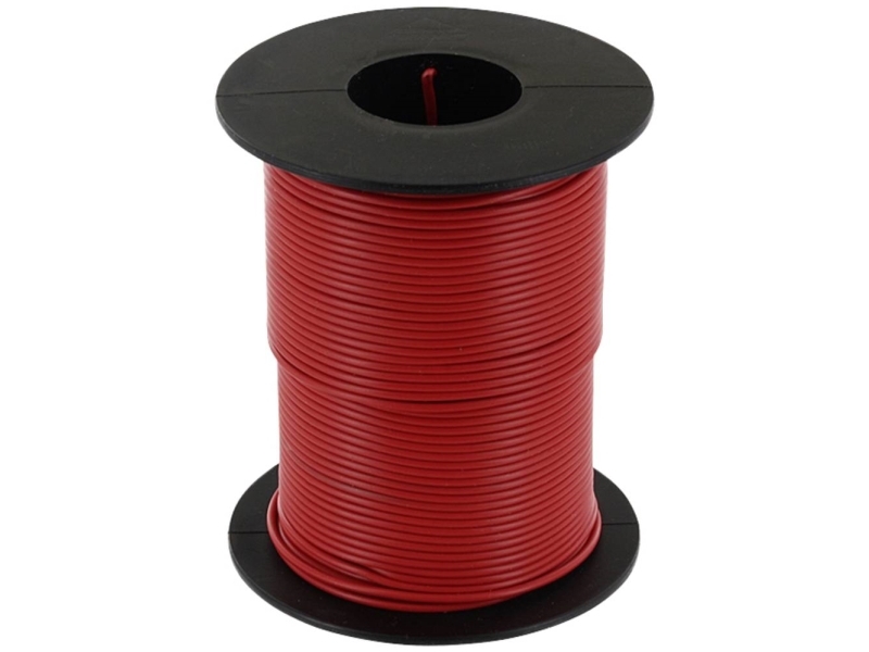 Econ Connect Kl025rt50 Leitung 1 X 0,25 Mm² Rot 50 M
