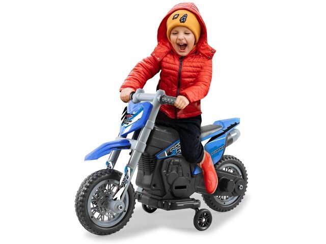 Jamara Power Bike, 2 År, 4 hjul, Svart, Blå | Utomhusleksaker - Gå / Löpande fordon - Gå fordon | GameStuff