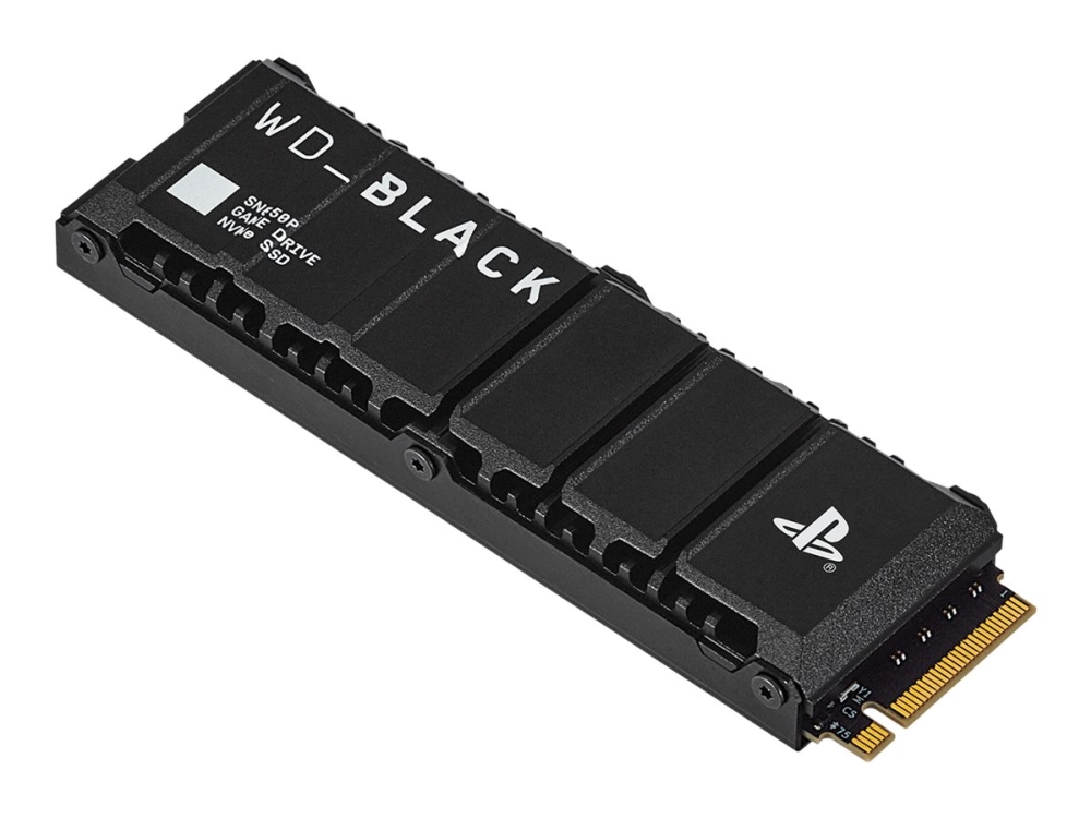 WD Black SN850P NVMe SSD WDBBYV0020BNC-WRSN - SSD - 4 TB - intern - M.2 2280 - PCIe 4.0 x4 (NVMe) - integreret kølelegeme - for Sony PlayStation 5