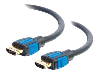 C2g 3Ft Hdmi Cable With Gripping Connectors - High Speed 4K Hdmi Cable - 4K 60Hz - M/M - Hdmi-Kabel Med Ethernet - Hdmi Han Til Hdmi Han - 91.4 Cm -