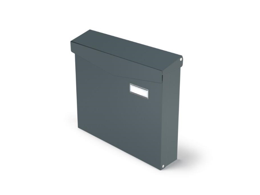 Husholdningspostkasse pd961v antracit