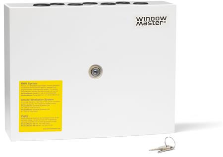 WINDOWMASTER Kompakt brandcentral för rökutsug kombinerat med komfortventilation. 4A max. för 1 brandgrupp eller ventilationsgrupp. | Ventilation & Klimat - Rör & Kopplingar - Spjäll | GameStuff