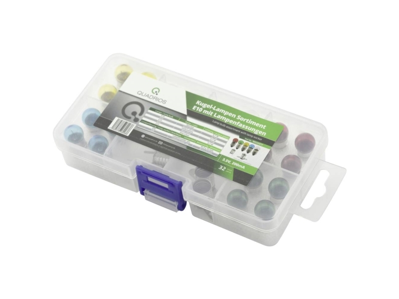 Quadrios 1802O017 Skalapære 3.5 V 0.7 W Sokkeltype E10 32 Teile | Belysning - Ljuskälla | GameStuff