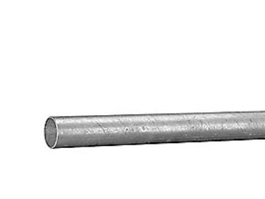 1 1/2 Galv. Søml. Gev. rør - EN10255M/10240A1 Middelsvær - (6 meter)