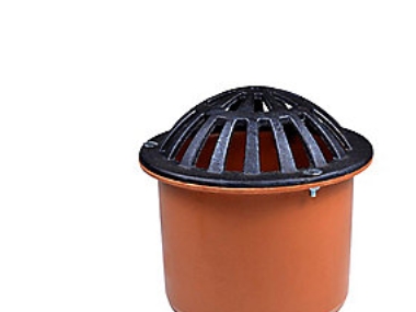 Wavin 425 Mm Kuppelgitter Mit Pvc-Schürze, Gg