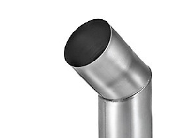 VM knærør m.mf.87 45° indv. - samling. valsblank -Tages ikke retur