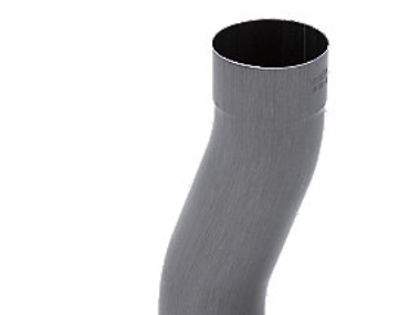 10 stk VMzinc nedførsel Ø 76 mm, quartz-zinc