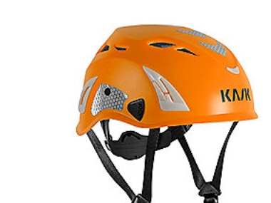 Kask Schutzhelm Weiß - Superplasma Aq Hi-Viz, Mit Belüftung Und Kinnriemen, En 397