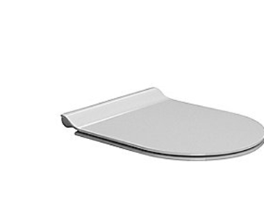 Gsi Kube X Slim Wc-Sitz - Mit Softclose Und Schnellverschluss, Antibakterielles Material