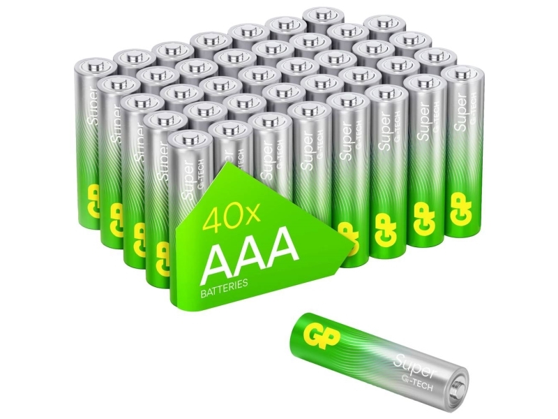 Gp Batteries Aaa-Batterie Gppca24as575 Alkali-Mangan 1,5 V 40 Stk