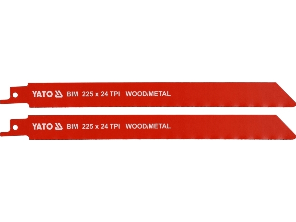 YATO stiksavklinge til metal 225 mm 24TPI 2 stk