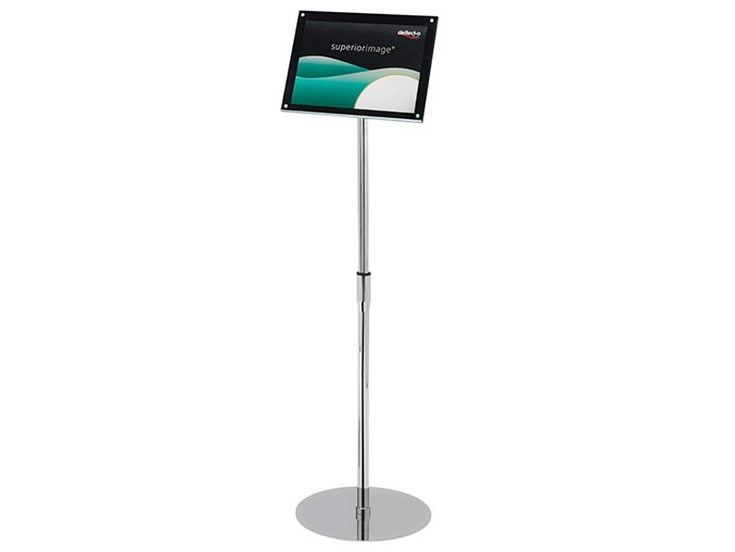 Deflecto 790845, Informationsstativ, A4, Stål, 5,18 Kg, 450 Mm, 80 Mm