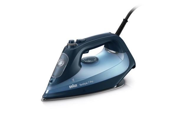 Braun TexStyle 7 Pro SI7160BL, Ångstrykjärn, SteamGlide Advanced, 2 m, 250 g/min, Svart, 50 g/min | Baby & barn - Barnrummet - Klädvård - Strykjärn | GameStuff
