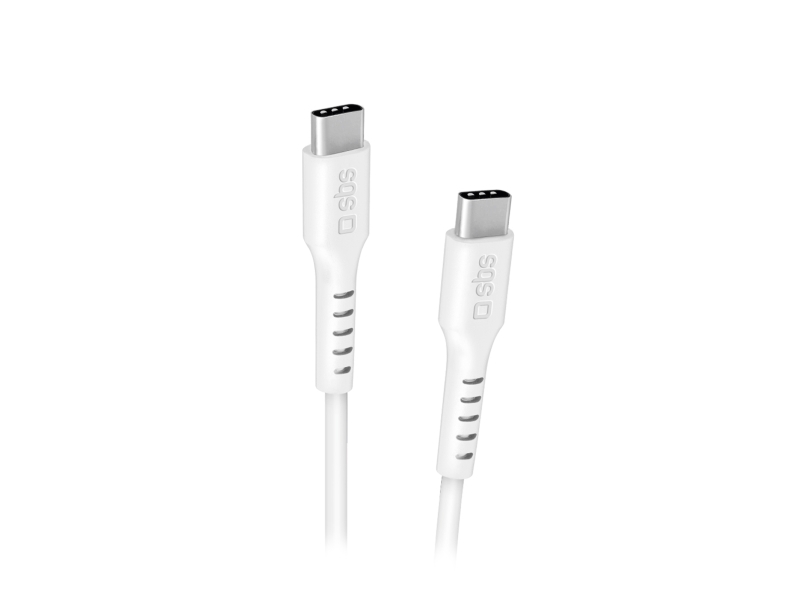 Sbs Tecabletcc2mw, 2 M, Usb C, Usb C, Usb 2.0, 480 Mbit/S, Weiß