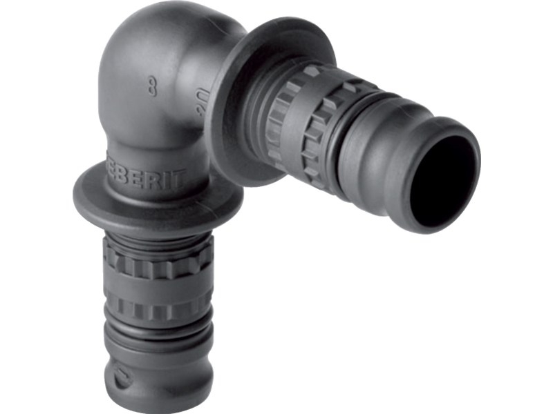 Geberit 623.271.00.5, 90°, 55 mm, 22 mm | VVS Artiklar - Rör & Kopplingar - Alupex rör och rördelar | GameStuff