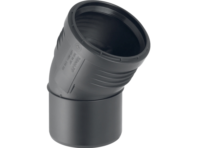GEBERIT Silent PP bøjning 30gr. d50 | VVS Artiklar - Dränering - Bulleravbrott avlopp | GameStuff