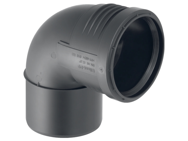 90 mm x 87,5° Bøjning Silent PP Geberit | VVS Artiklar - Dränering - PEH dränera | GameStuff
