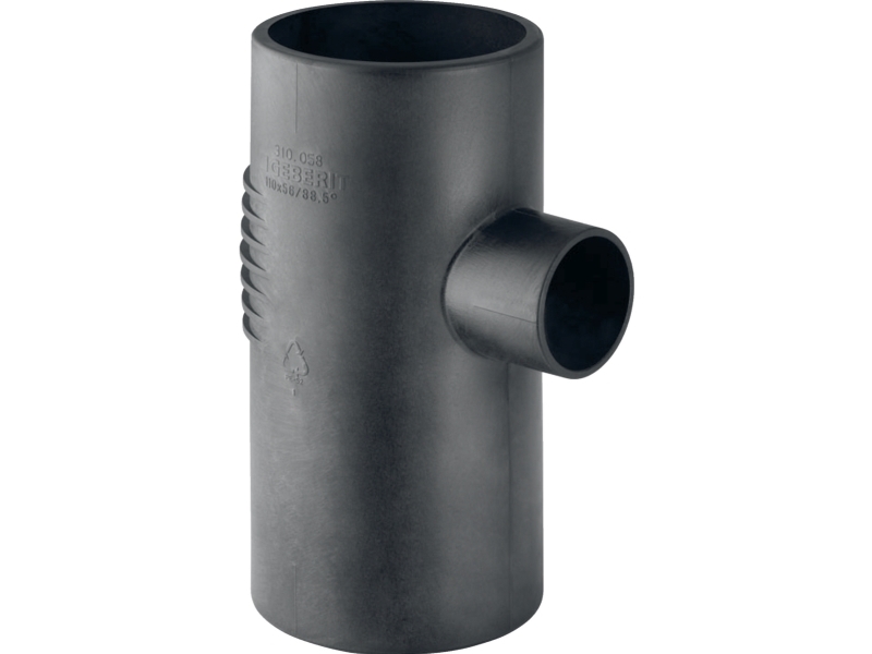 110 x 56 mm x 88,5° Grenrør Silent db20 Geberit | VVS Artiklar - Dränering - Bulleravbrott avlopp | GameStuff