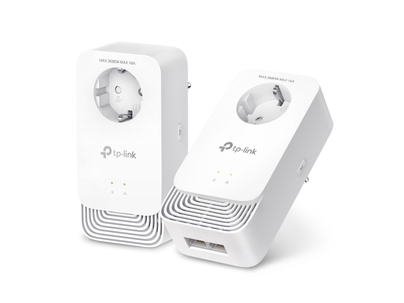 TP-Link PG2400P KIT, 1428 Mbit/s, Type E / F, Gigabit Ethernet, 10,100,1000 Mbit/s, G.hn, 300 m