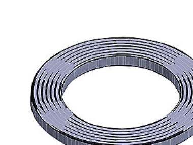 Topring skæv 315 x 9-22mm - genbrugsplast