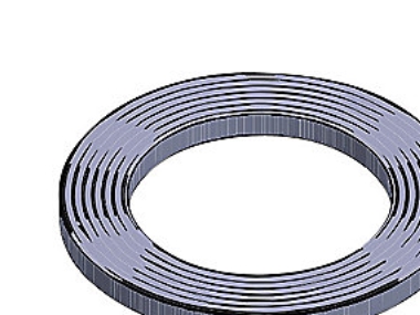 Topring skæv 425 x 9-22mm - genbrugsplast