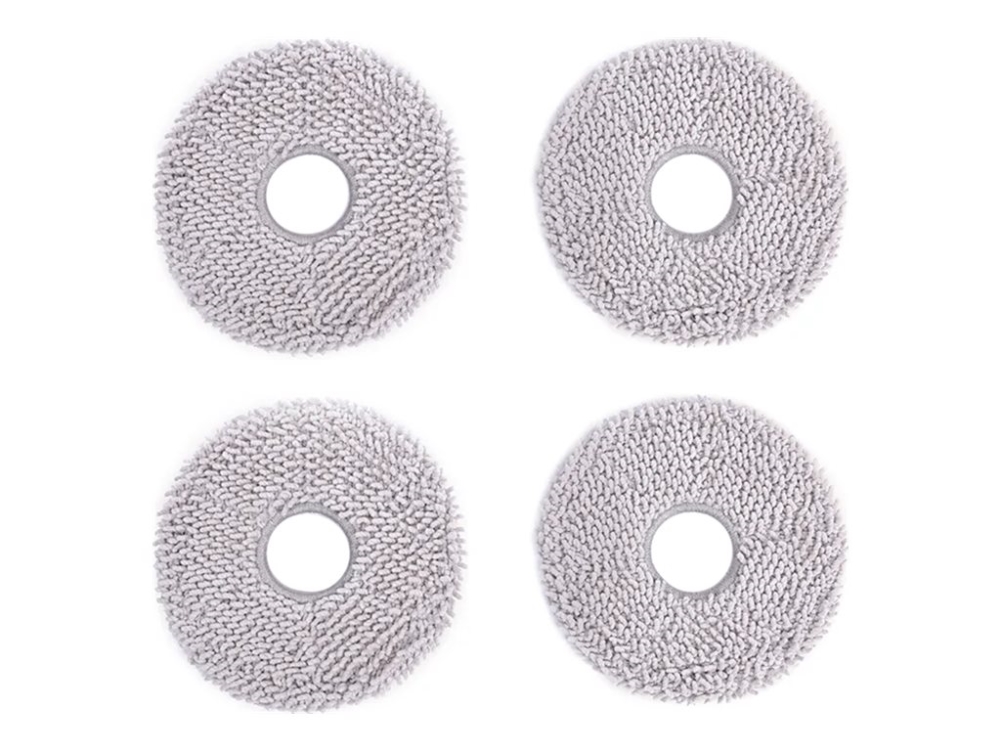 ECOVACS D-WP04-0012 - Moppingdyna - för robotgolvrengörare (paket om 4) - för DEEBOT X1 OMNI, X1 TURBO | Vitvaror - Dammsugare - Tillbehör till dammsugare | GameStuff