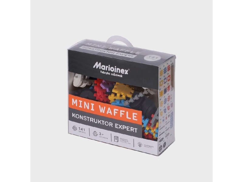 Marioinex Klocki Mini Waffle Konstruktor 141 Elementow