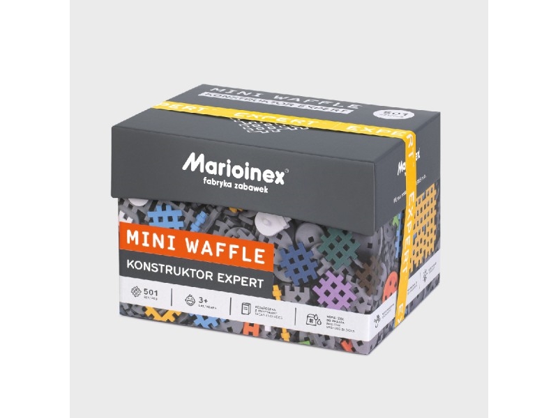 Marioinex Klocki Mini Waffel-Konstrukteur Expert 501 El.