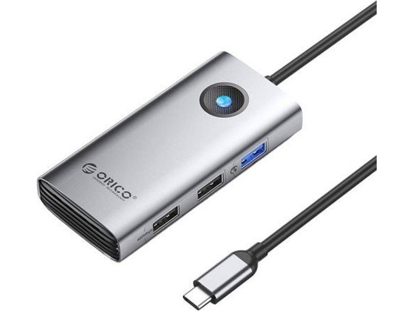 Orico Usb-C, Hdmi, 2Xusb 5-I-1 Dockingstation Hub (Grå)