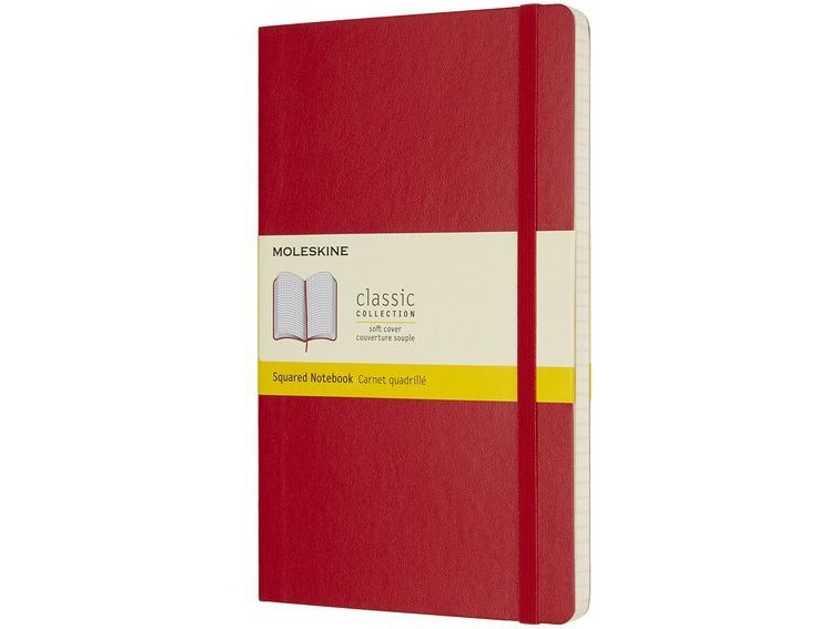 Moleskine Notizbuch Ca. Din A5 Kariert, 192 Seiten
